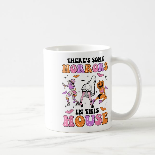 Mug Il y a des horreurs dans cette maison Drôle Fantôm (Droite)