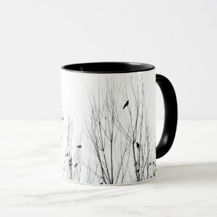 Mug Il Y A Des Oiseaux Dans Les Arbres