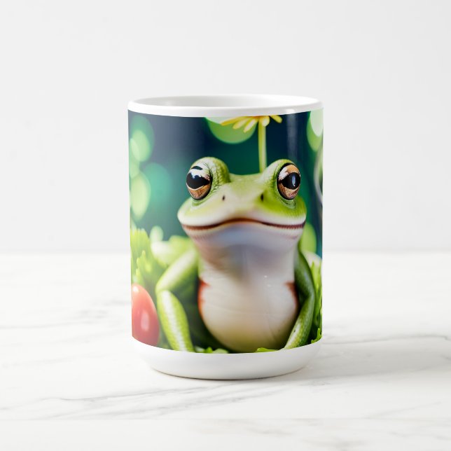 Mug Il Y A Une Grenouille Dans Ma Salade (Centre)