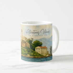 Mug Île d'Alcatraz – Site touristique de San Francisco