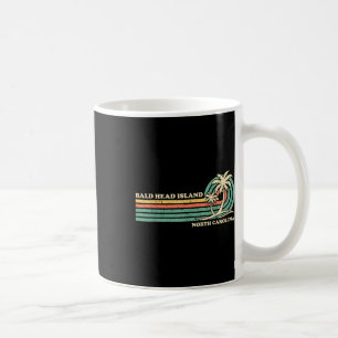 Mug Île de Bald Head Caroline du Nord Vacances d'été e