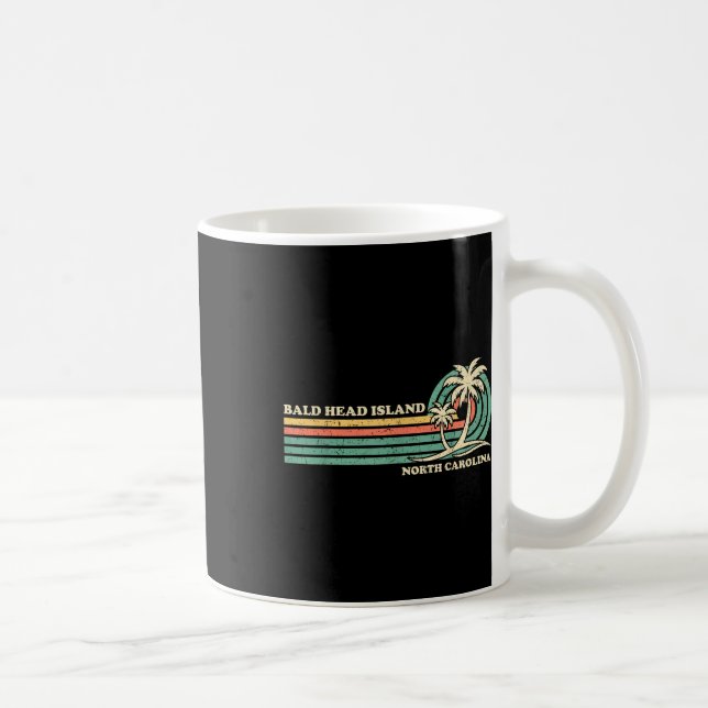Mug Île de Bald Head Caroline du Nord Vacances d'été e (Droite)