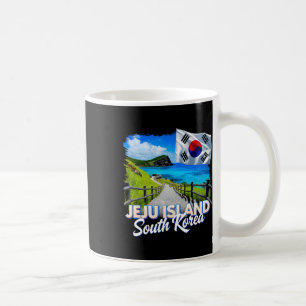 Mug Île de Jeju Corée du Sud Pays Voyage Vacances Ko