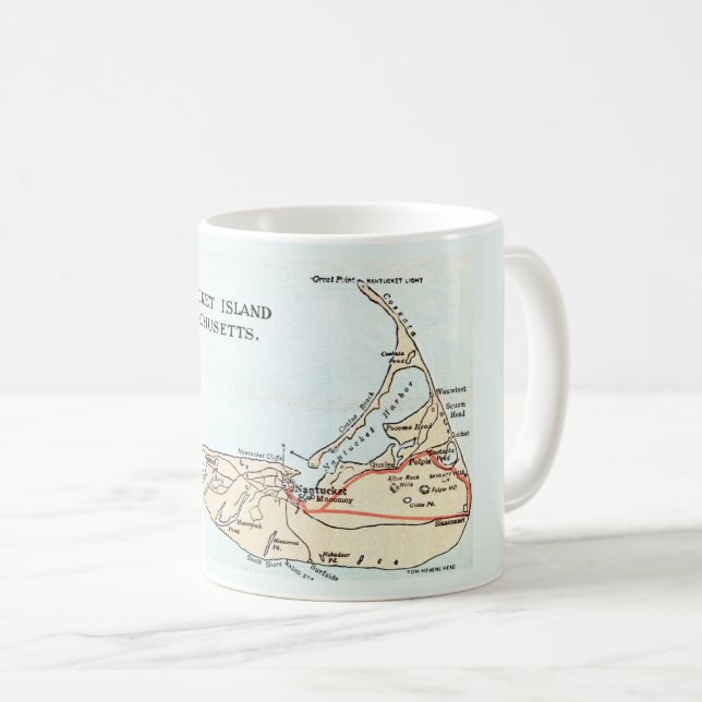 Mug île de Nantucket (Devant droit)