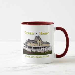 Mug Île de Rhode, colline de montre -