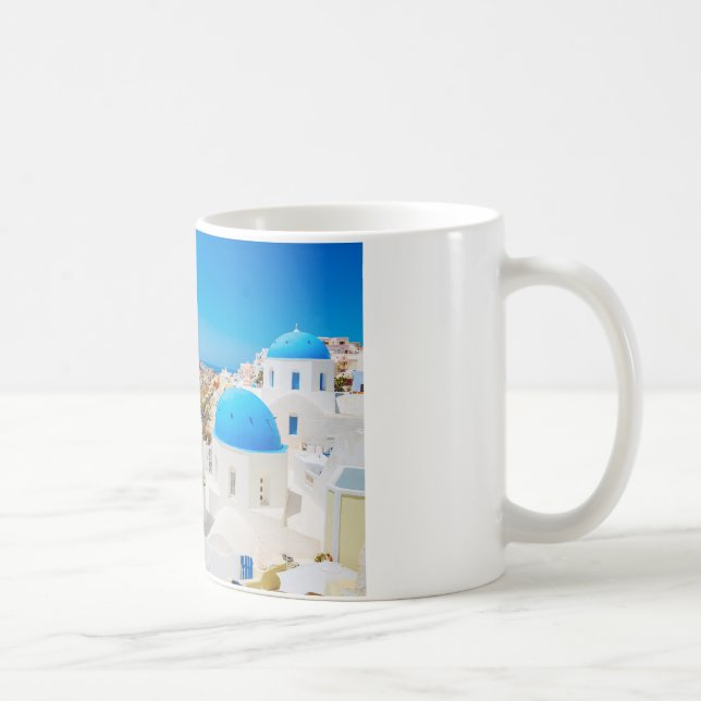 Mug Île de Santorini - caldeira, Grèce (Droite)