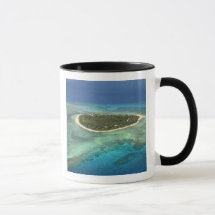 Mug Île de Tavarua et récif corallien, îles Mamanuca