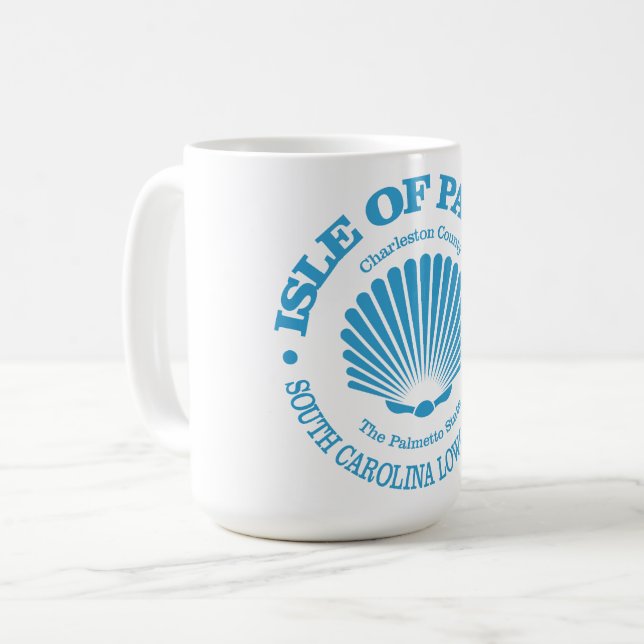 Mug Île des Palmes (coquillage) (Devant gauche)