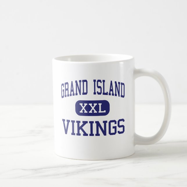 Mug Île grande moyenne de Vikings d'île grande (Droite)