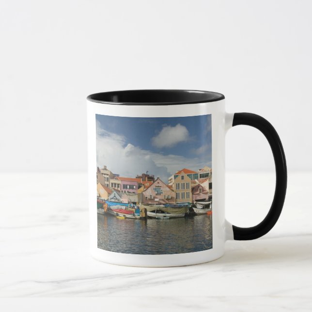 Mug îles ABC, CURAÇAO, Willemstad : Punda, (Droite)