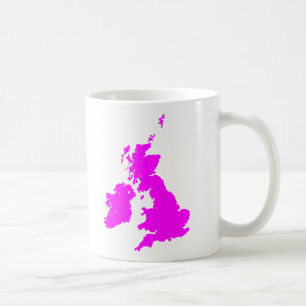 Mug Îles britanniques - Magenta