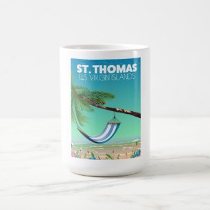 Mug Îles Vierges américaines St Thomas.