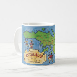 Mug Îles Vierges St Thomas