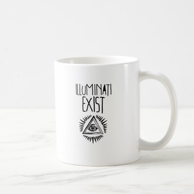 Mug illuminati tshirt (Droite)