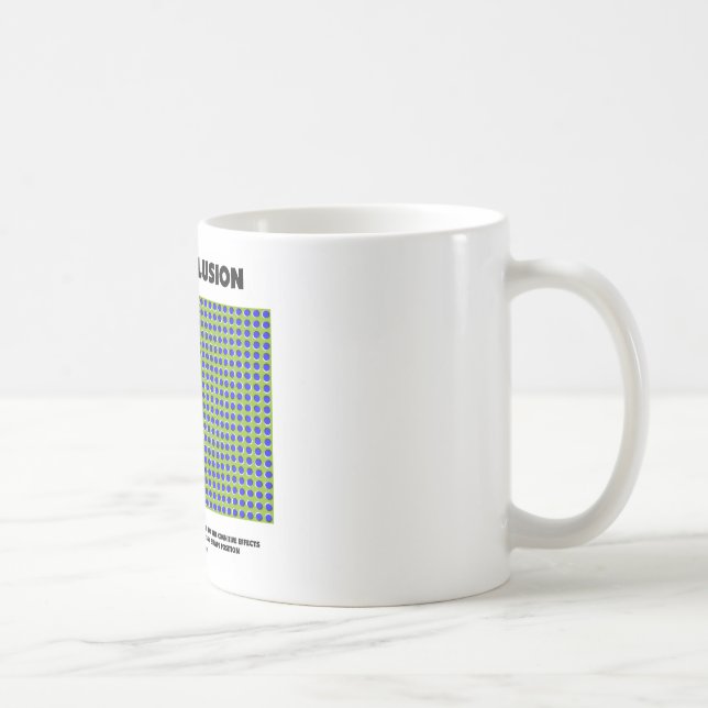 Mug Illusion de mouvement (illusion optique) (Droite)