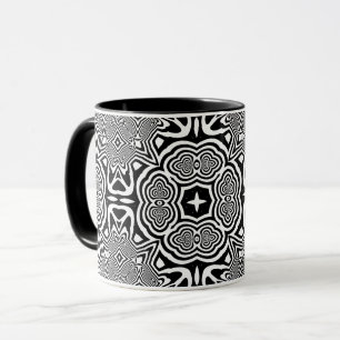 Mug Illusion d'optique 2 Design abstrait