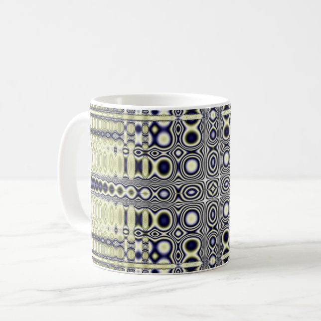 Mug Illusion d'optique fractale (Devant gauche)