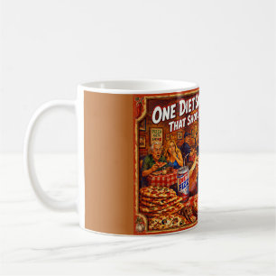 Mug « Illusions diététiques » – Un portrait d'auto-tro