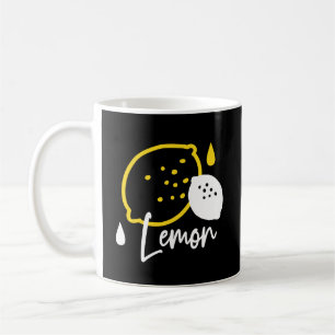 Mug Illustration Abstraite au citron - Art des agrumes