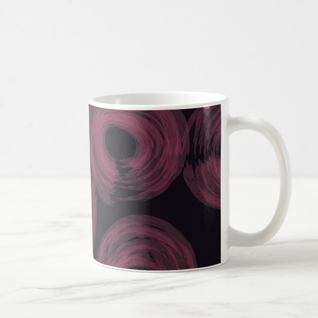 Mug Illustration cool, moderne, à la mode aquarelle (Droite)