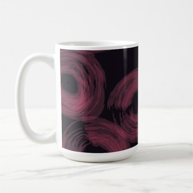 Mug Illustration cool, moderne, à la mode aquarelle (Gauche)