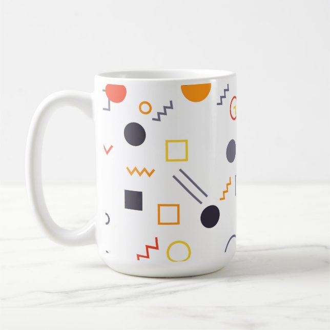 Mug Illustration cool, unique, tendance, abstraite urb (Gauche)