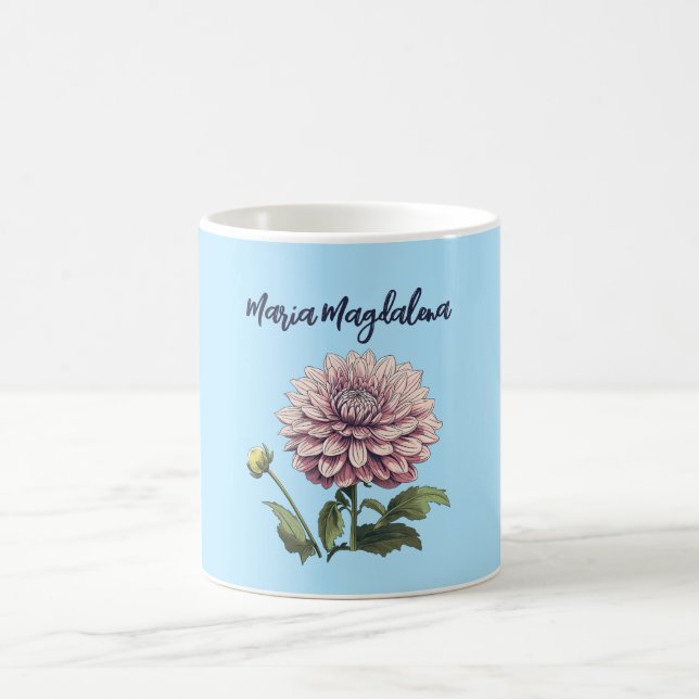 Mug Illustration Dahlia (Centre)