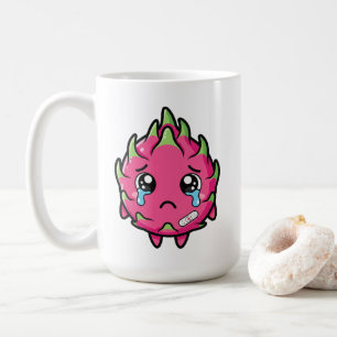 Mug Illustration de bande dessinée de fruit de dragon