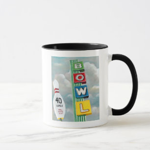 Mug Illustration de bowling