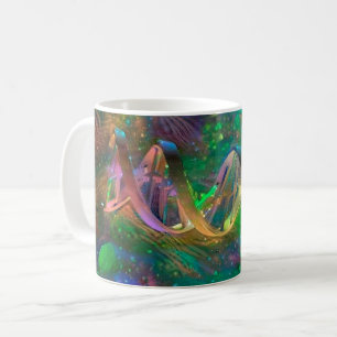 Mug Illustration de brin d'ADN