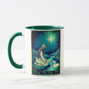 Mug Illustration de carte de tarot, L'Étoile