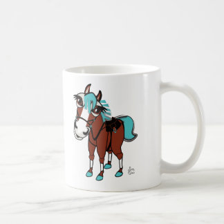 Mug illustration de cheval aucun texte