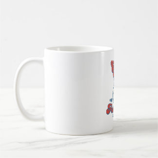 Mug Illustration de chien Café et Grenouilles