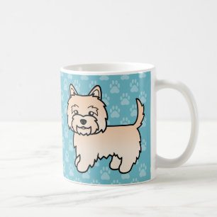 Mug Illustration de chien de dessin animé Cairn Terrie