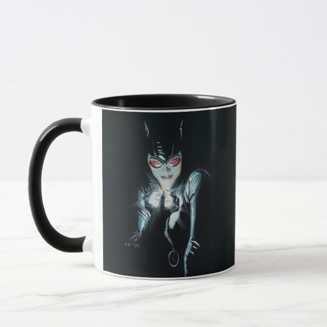 Mug Illustration de couverture de Batman Catwoman Face (Gauche)
