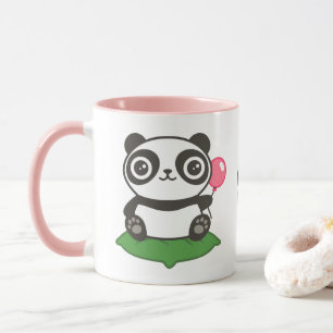 Mug Illustration de Cute Panda