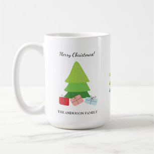 Mug Illustration de famille colorée et mignonne