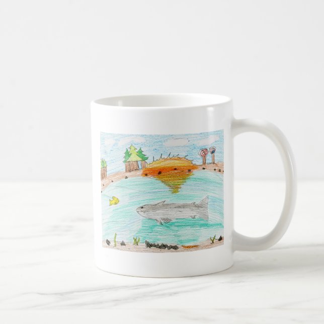 Mug Illustration de gain par C. Rousseau, catégorie 4 (Droite)