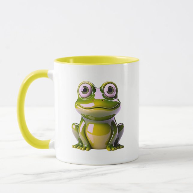 Mug Illustration de grenouille mignonne (Gauche)