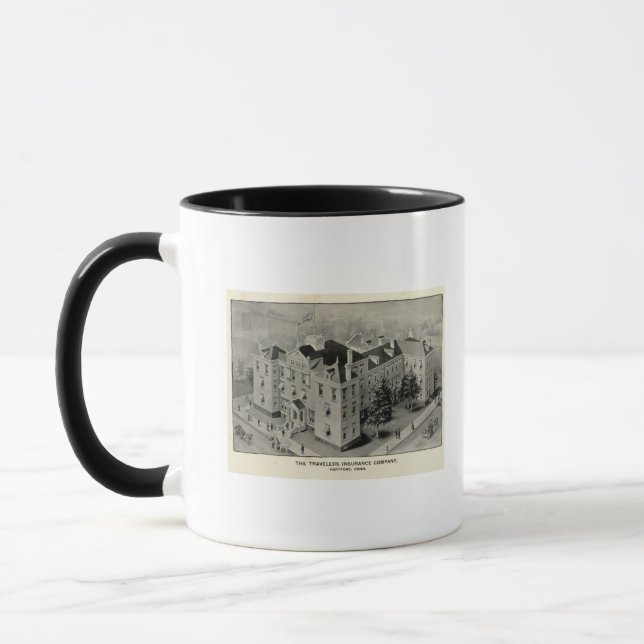 Mug Illustration de Hartford Connecticut (Gauche)