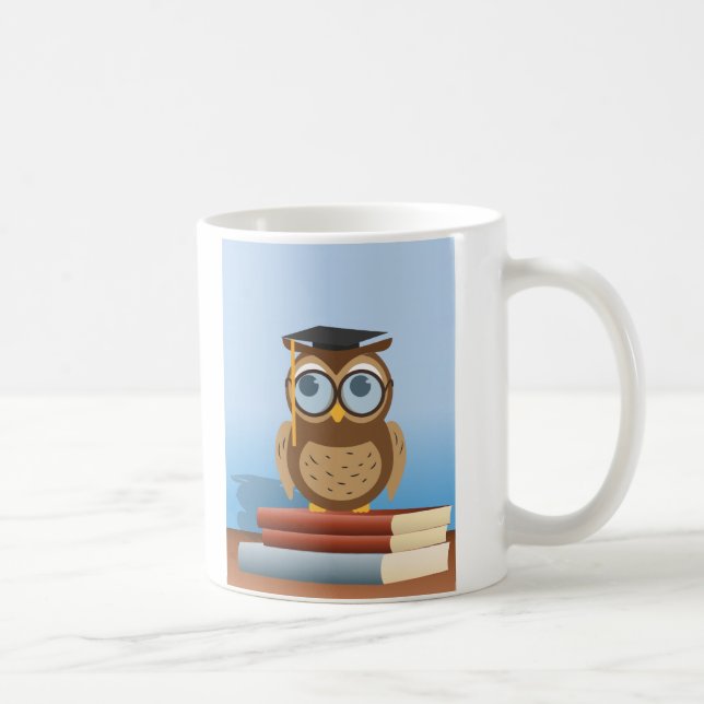 Mug Illustration de hibou (Droite)