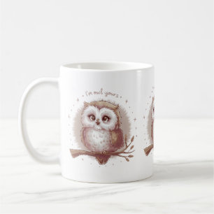 Mug Illustration de la Chouette blanche