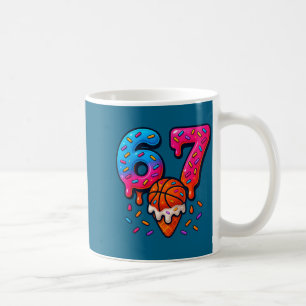 Mug Illustration de la goutte de glace au basketball 6