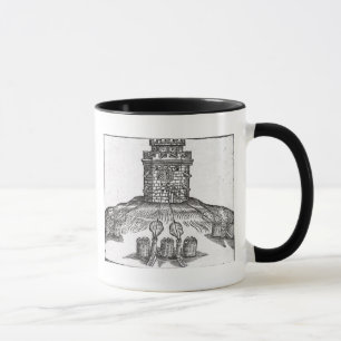 Mug Illustration de la guerre de siège