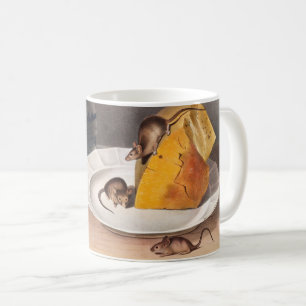Mug Illustration de la souris (Mus-musculus)