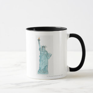 Mug Illustration de la statue de la liberté
