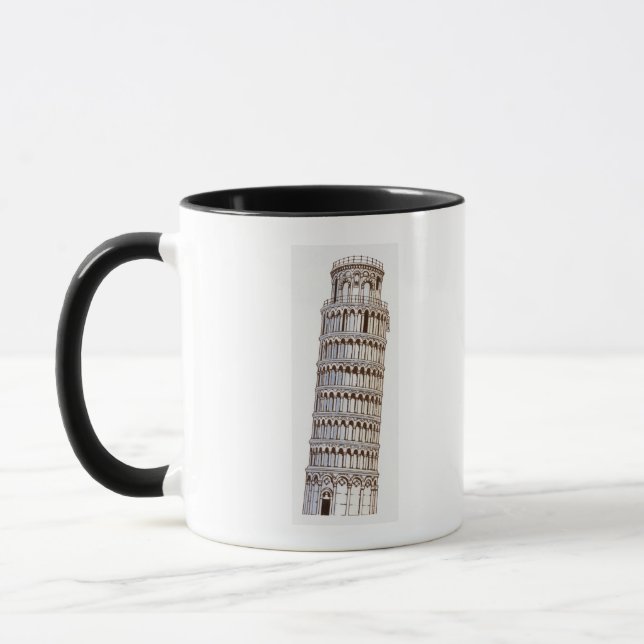 Mug Illustration de la tour de Pise (Gauche)