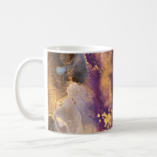 Mug Illustration De L'Alcool. Peinture Décoration. Col (Gauche)