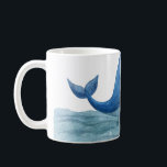 Mug Illustration de l'aquarelle de la baleine bleue mi<br><div class="desc">Jolie baleine bleue. Aquarelle dessinée à la main illustration La grâce d'Ocean : Aquarelle illustration d'une magnifique baleine bleue. Capture de la majesté marine. La puissante baleine bleue dans son monde aquarelle, un chef-d'oeuvre de l'art océanique. aquarelle, mignon, illustration, baleine, dessin, océan, mer, dessiné à la main, arrière - plan,...</div>