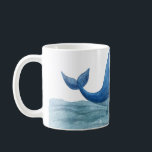 Mug Illustration de l'aquarelle de la baleine bleue mi<br><div class="desc">Jolie baleine bleue. Aquarelle dessinée à la main illustration La grâce d'Ocean : Aquarelle illustration d'une magnifique baleine bleue. Capture de la majesté marine. La puissante baleine bleue dans son monde aquarelle, un chef-d'oeuvre de l'art océanique. aquarelle, mignon, illustration, baleine, dessin, océan, mer, dessiné à la main, arrière - plan,...</div>